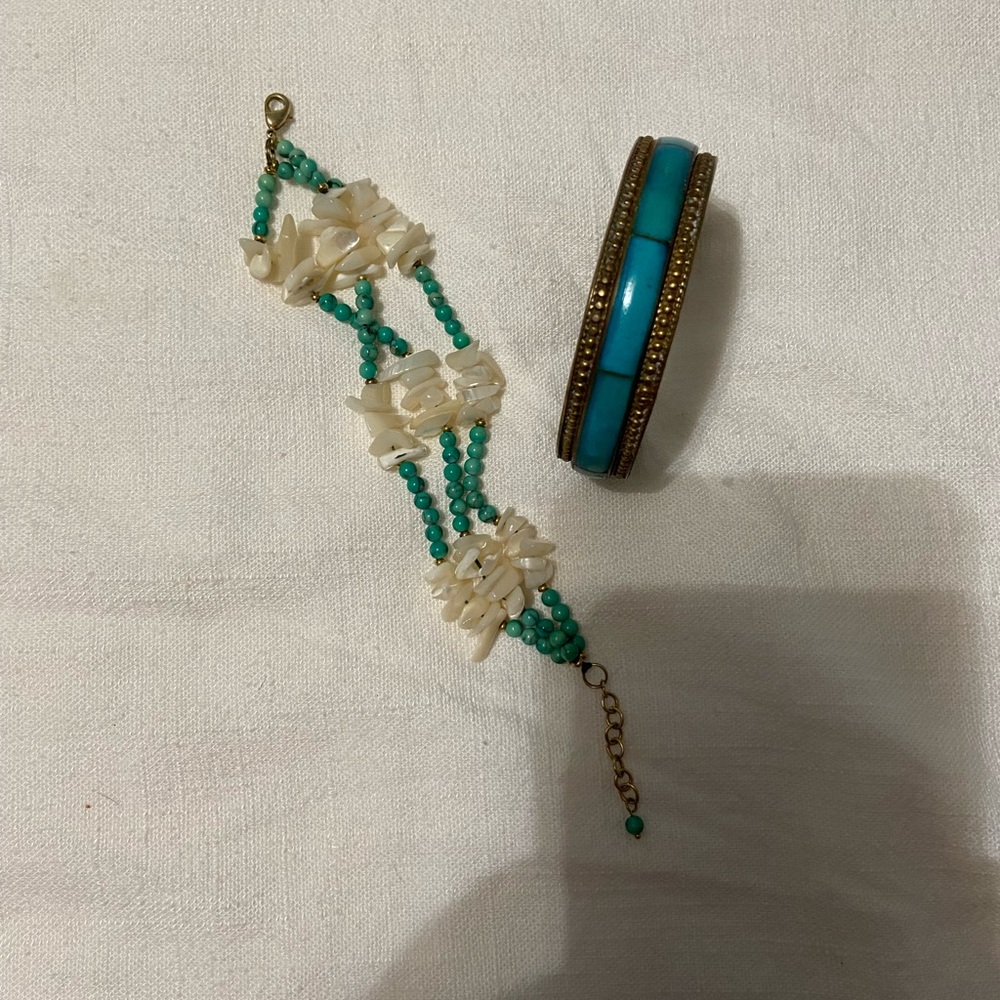 Turquoise bracelet combo